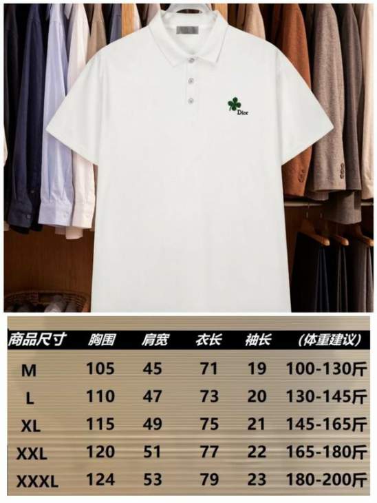 Dior Polo Shirts Short _SKUDiorM-3XLhgntx36128482